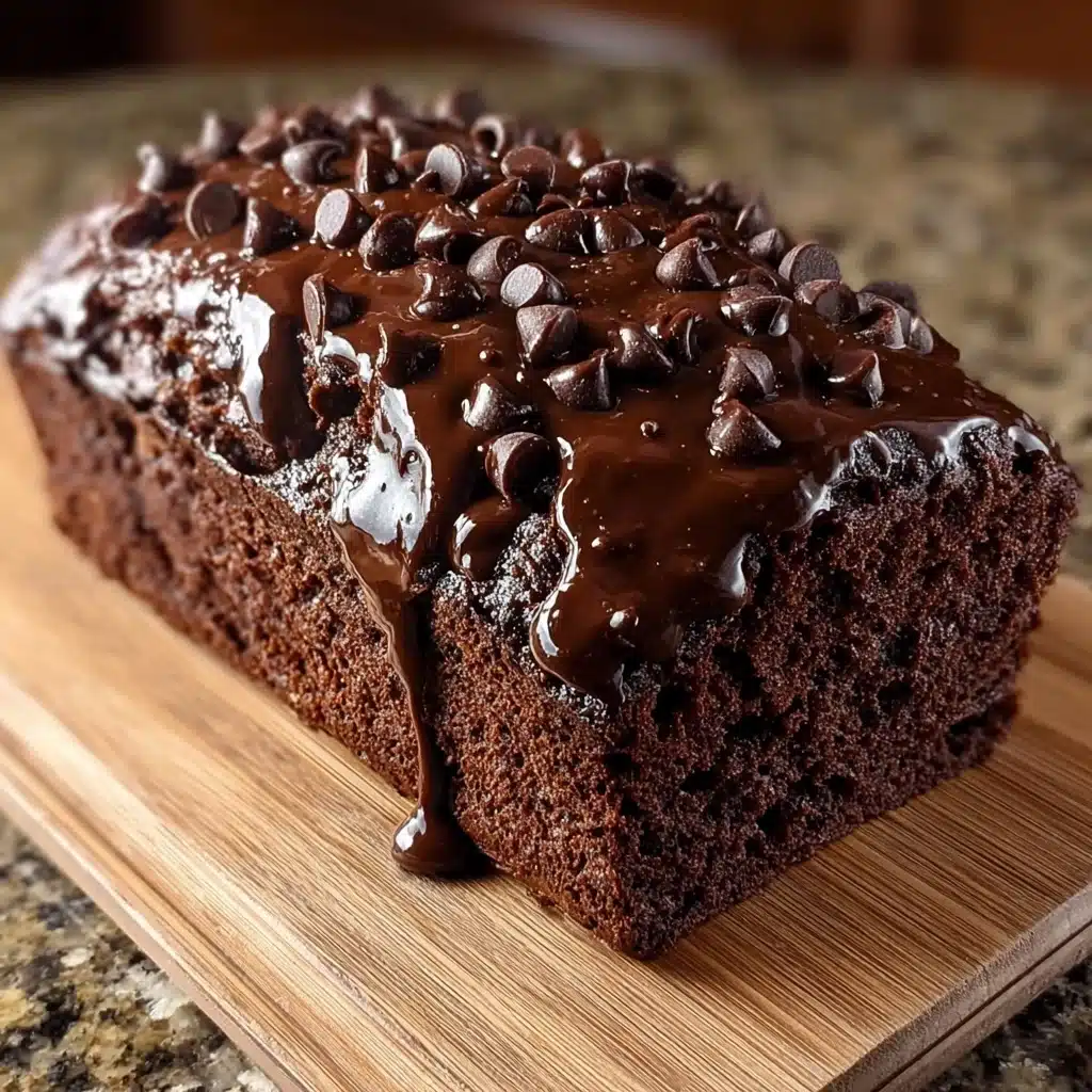 Hot Fudge Brownie Bread Recipe