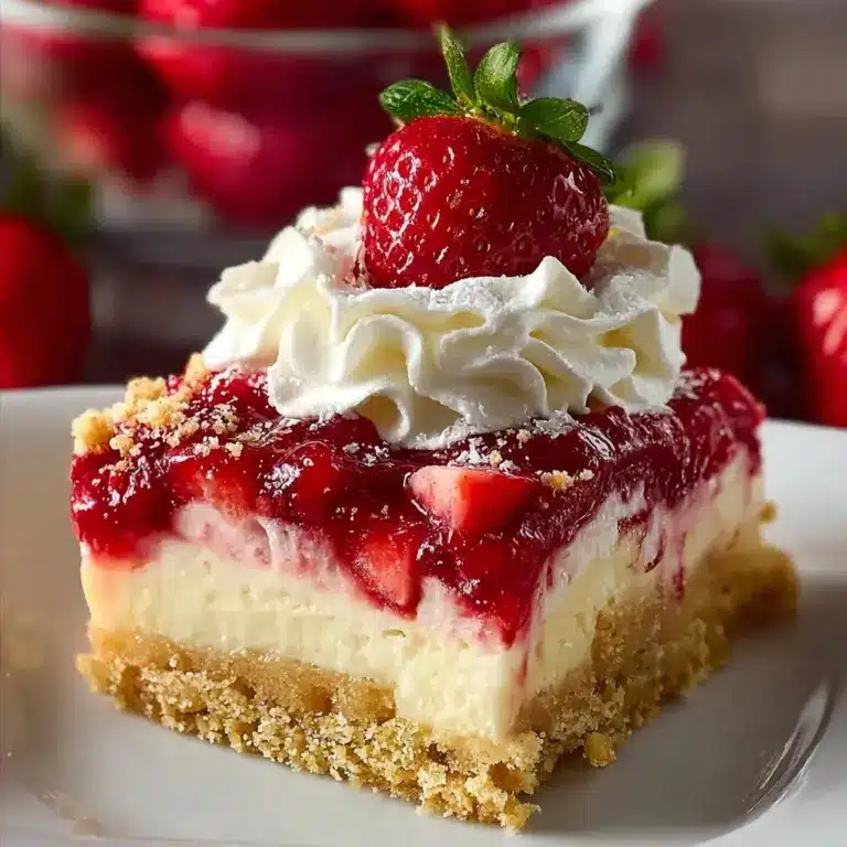 The Ultimate Strawberry Cheesecake Dump Cake Recipe