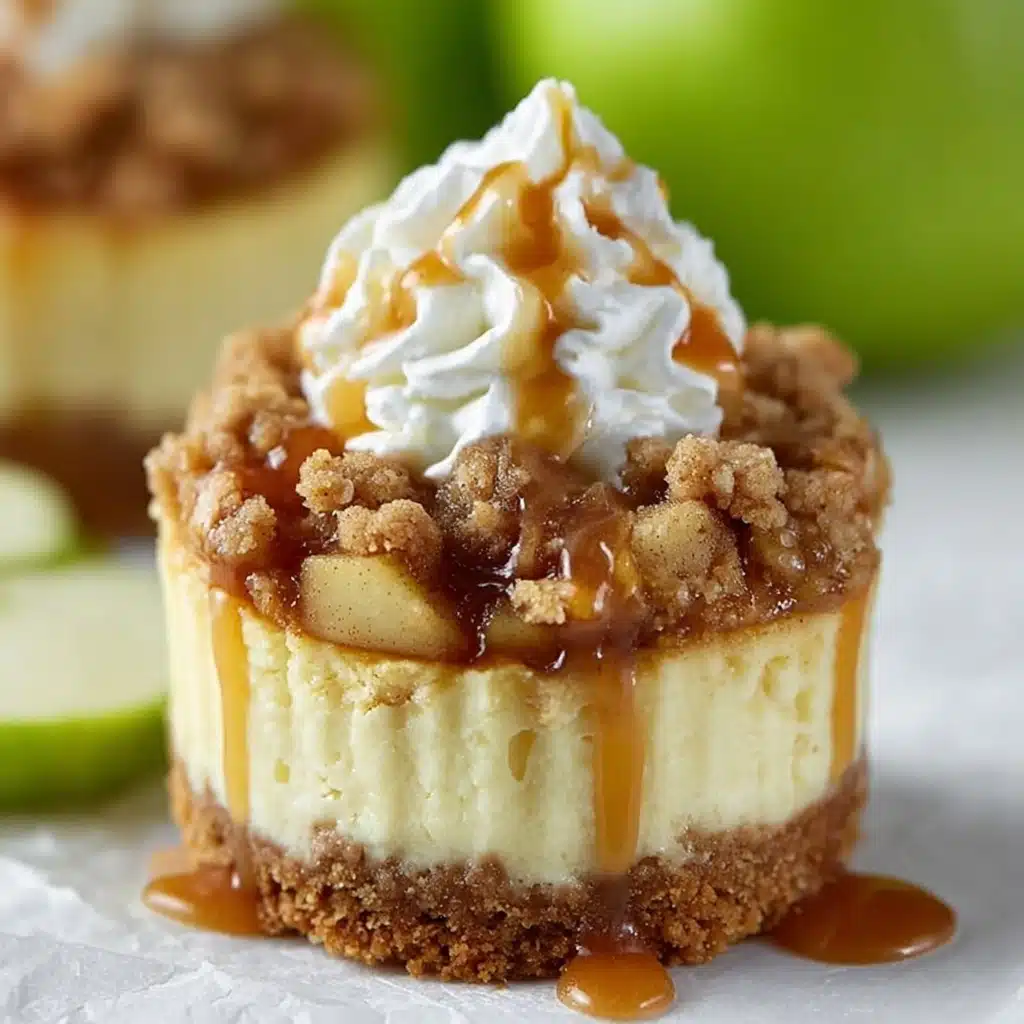 Apple Crisp Mini Cheesecakes Recipe