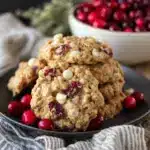 White Chocolate Oatmeal Cranberry Cookies Recipe