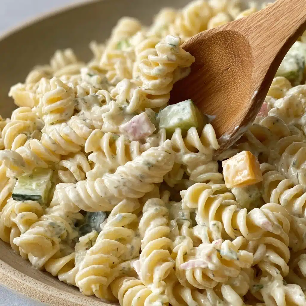 Dill Pickle Pasta Salad Recipe - Recipe Image