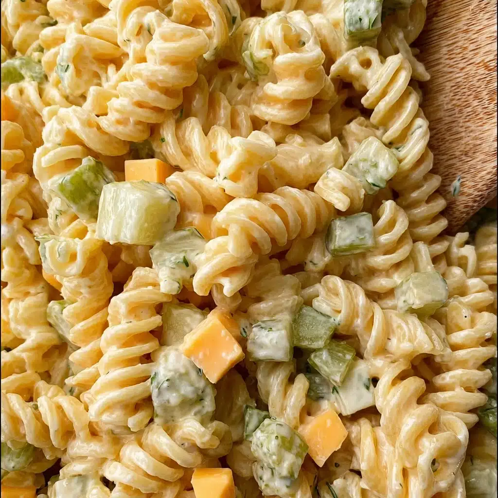 Dill Pickle Pasta Salad Recipe - Recipe Image