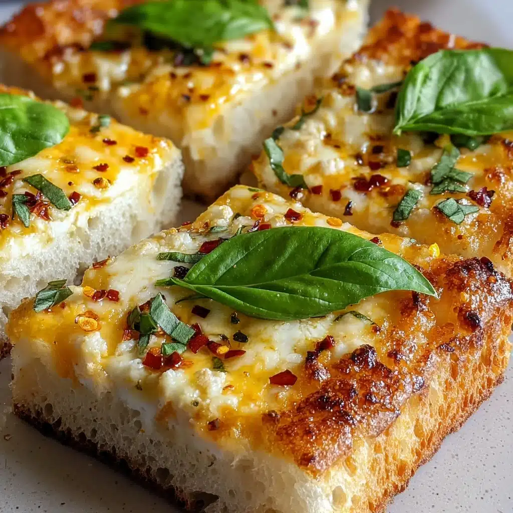 Hot Honey Garlic Bread Pizza Recipe - Recipe Image