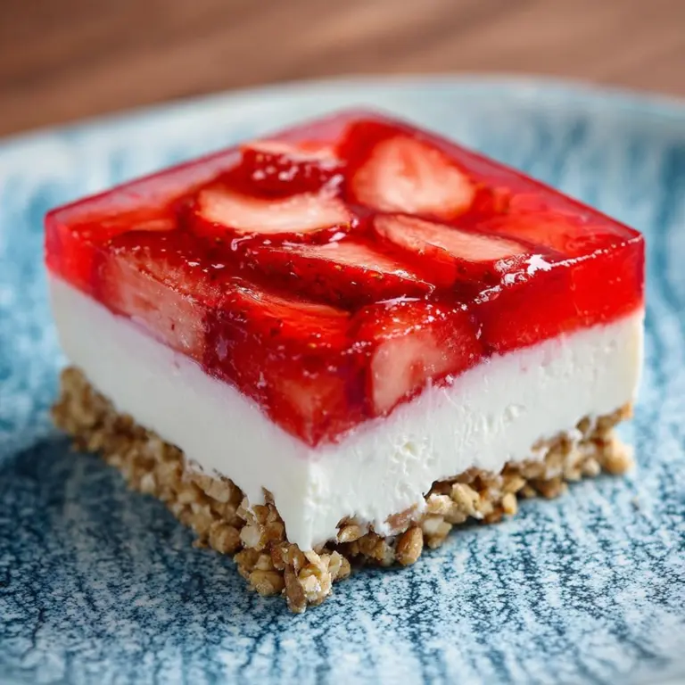 Strawberry Pretzel Salad Recipe