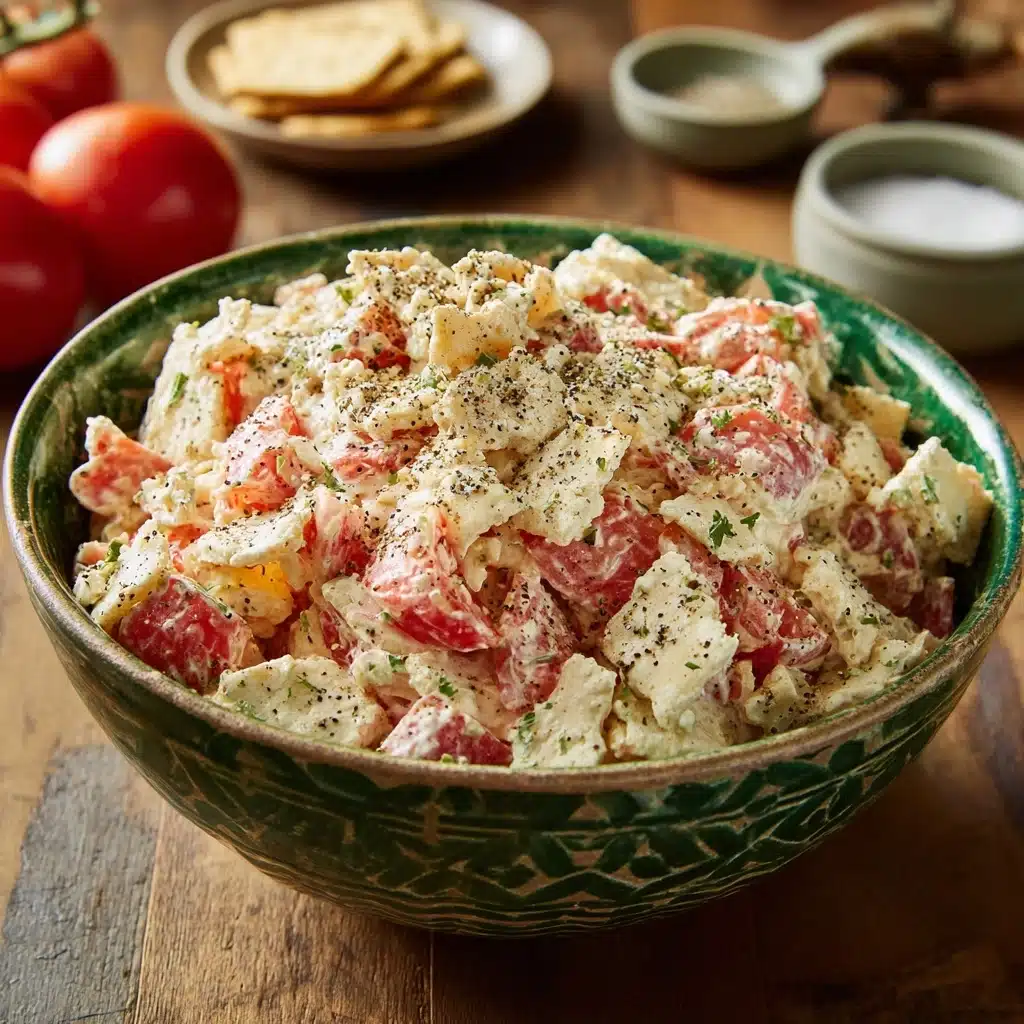 Tomato Cracker Salad Recipe - Recipe Image