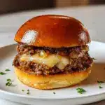 Irresistible French Onion Beef Sloppy Joes Recipe