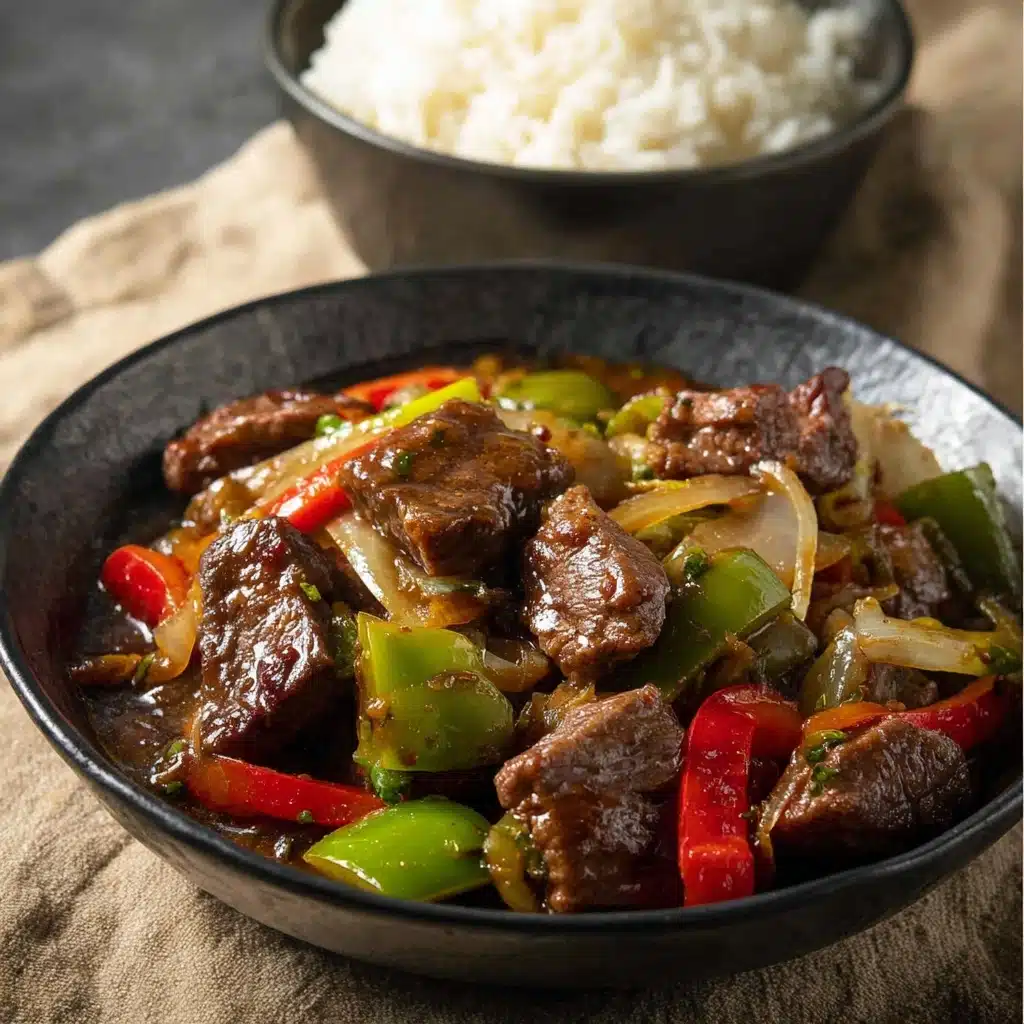 Crockpot Pepper Steak Recipe - Recipe Image