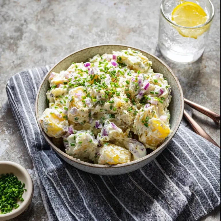 Sour Cream and Onion Potato Salad Recipe