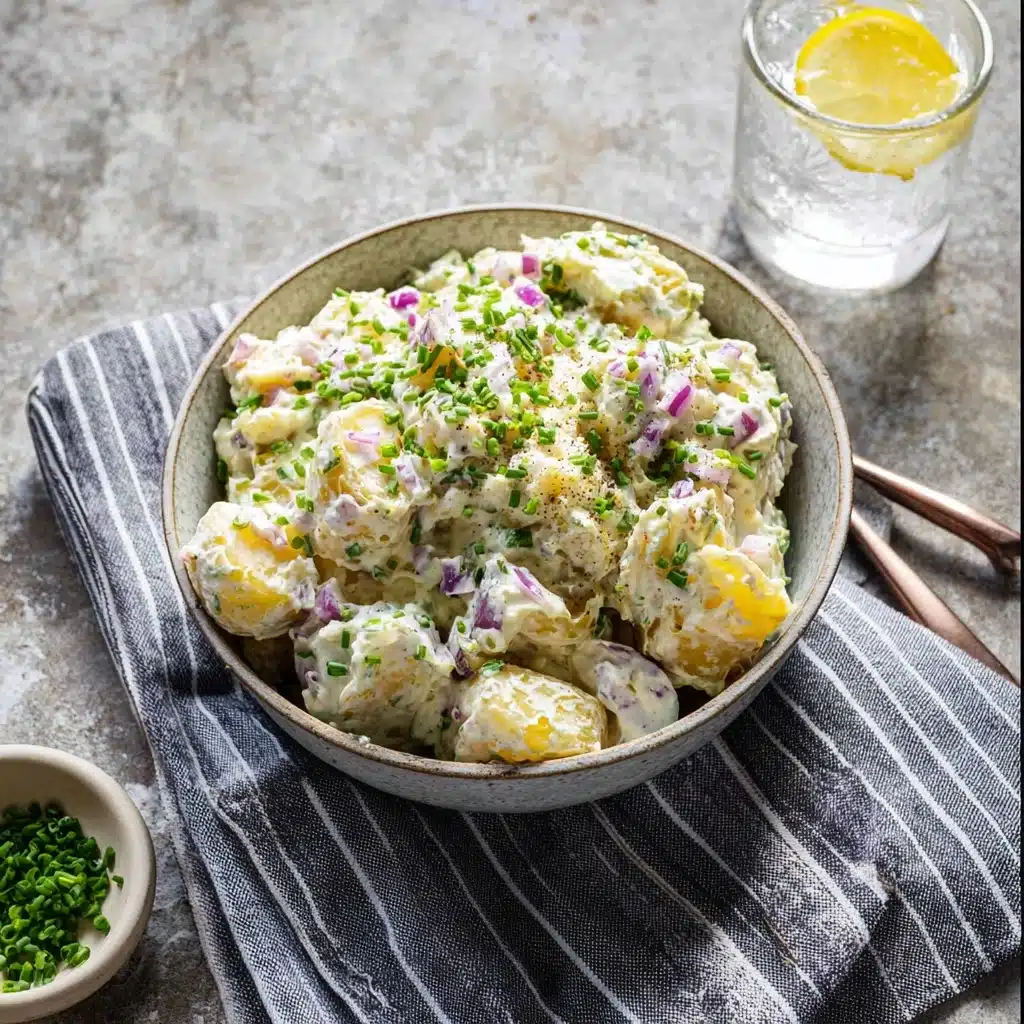 Sour Cream and Onion Potato Salad Recipe - Recipe Image