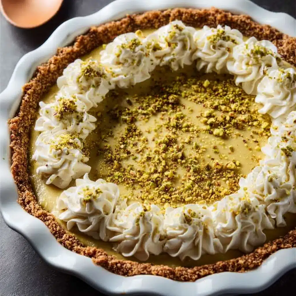 Pistachio Custard Pie Recipe