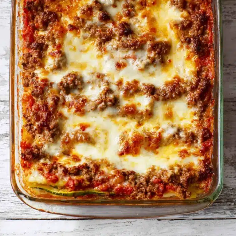 Ground Beef Zucchini Casserole Recipe