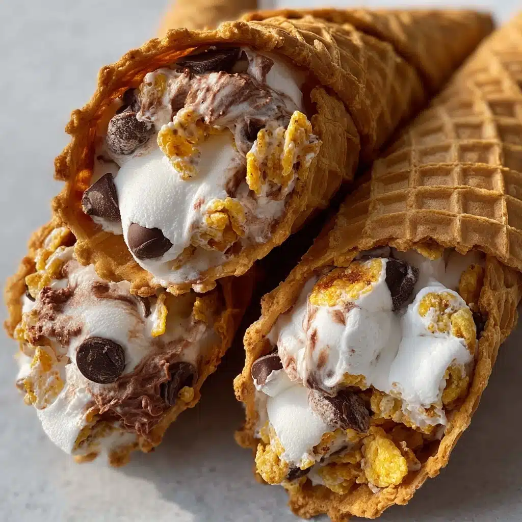 Reese's Campfire Marshmallow Cones Recipe - Recipe Image