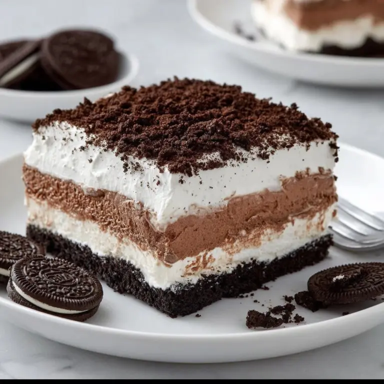 Oreo Lasagna Recipe