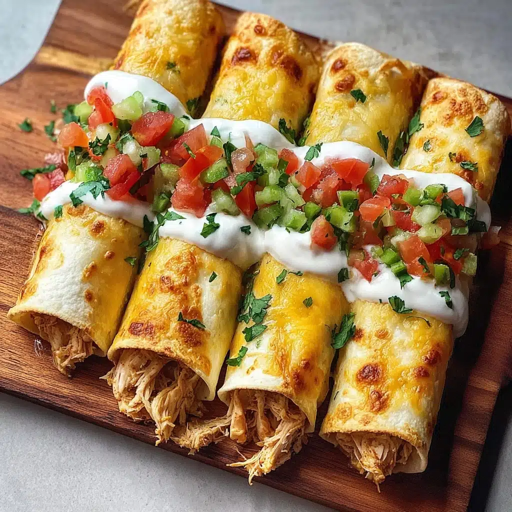 Crispy Jalapeño Popper Chicken Taquitos Recipe Delight Recipe - Recipe Image
