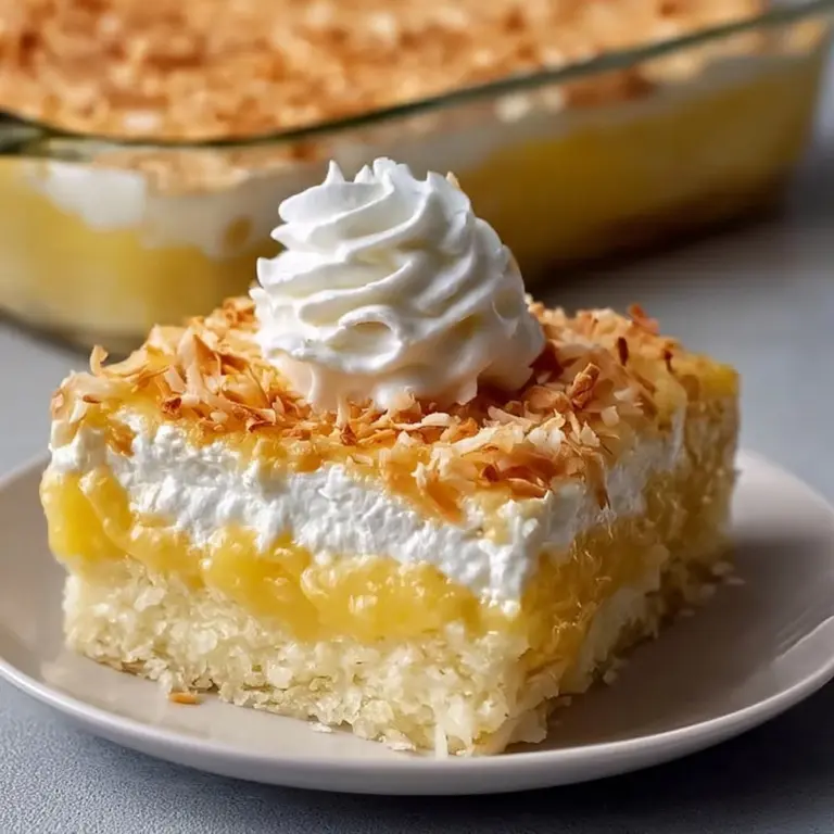 Pineapple Coconut Dream Cake by Amelia Recipe