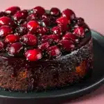Chocolate Cherry Upside Down Cake Recipe