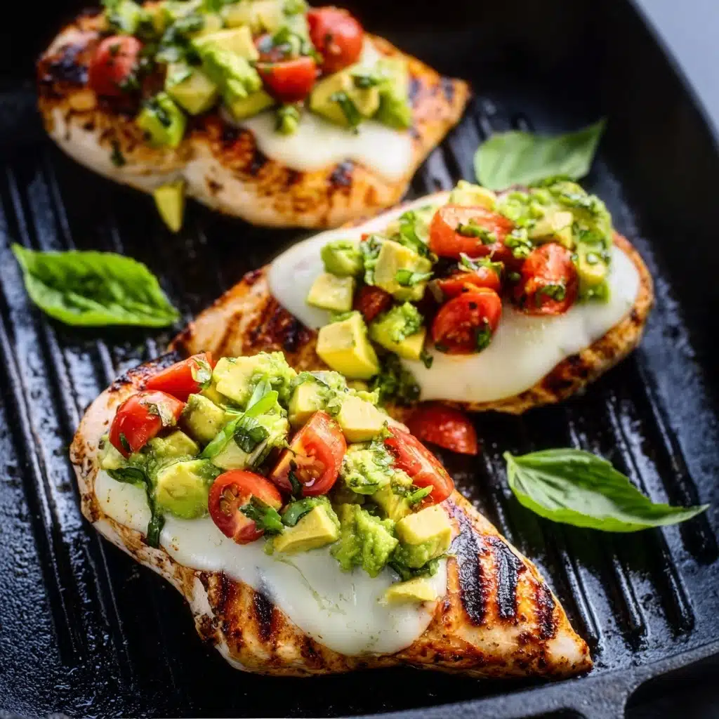 Grilled California Avocado Chicken Recipe - Recipe Image