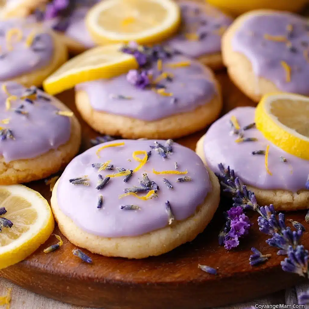 Lemon Lavender Cookies Recipe - Recipe Image