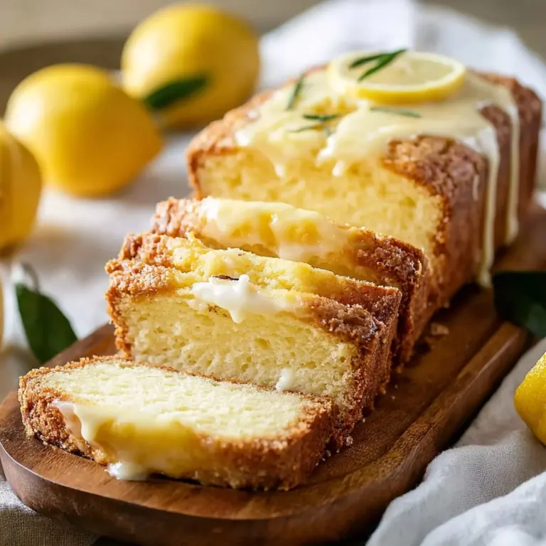 Decadent Lemon Cream Cheese Bread Recipe