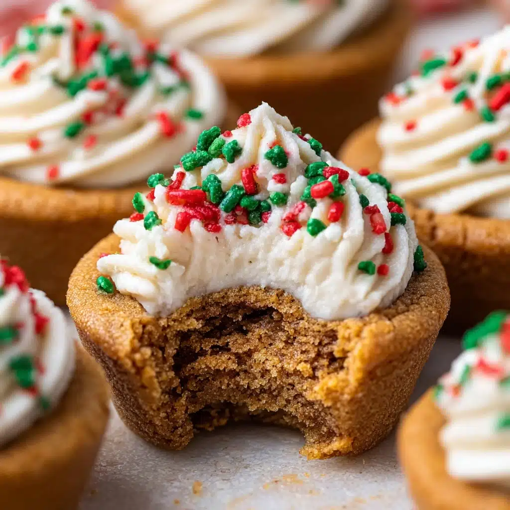 Gingerbread Cheesecake Cookies Recipe - Recipe Image