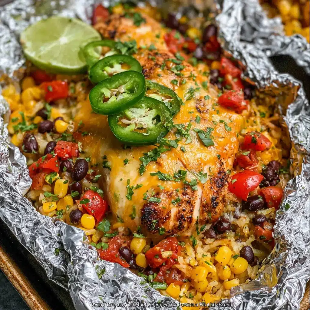 Santa Fe Chicken Foil Packets Recipe - Recipe Image