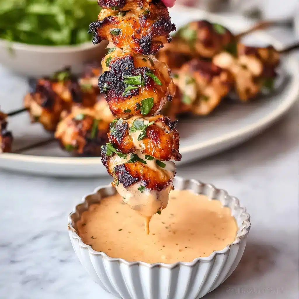 Bang Bang Chicken Skewers Recipe