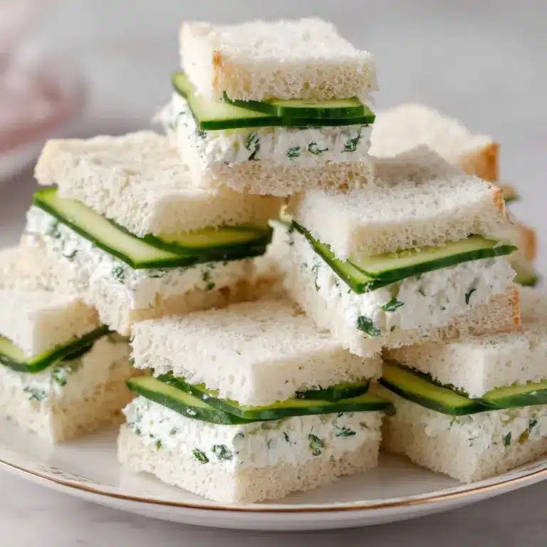 Cucumber Sandwiches Recipe