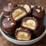 Frozen Chocolate Peanut Butter Banana Bites Recipe