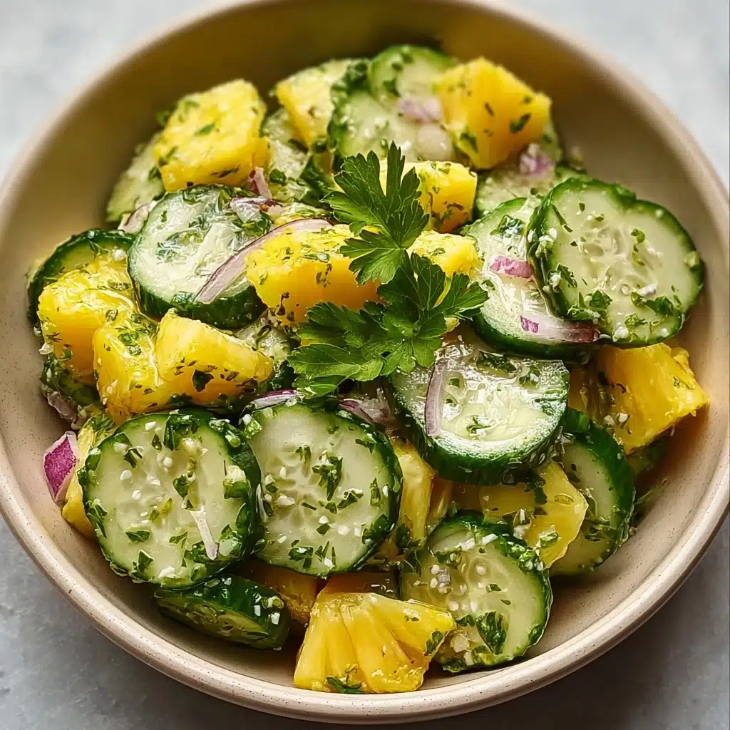 Pineapple Cucumber Salad Recipe - Recipe Image