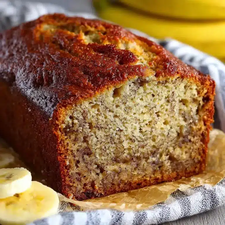 Classic Moist Banana Bread Recipe