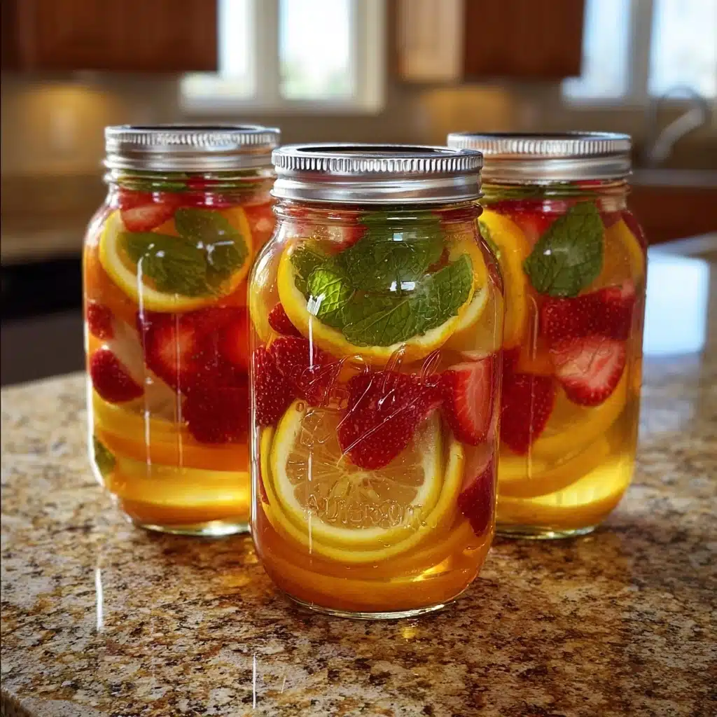 Strawberry citrus iced teaIngredients Recipe - Recipe Image