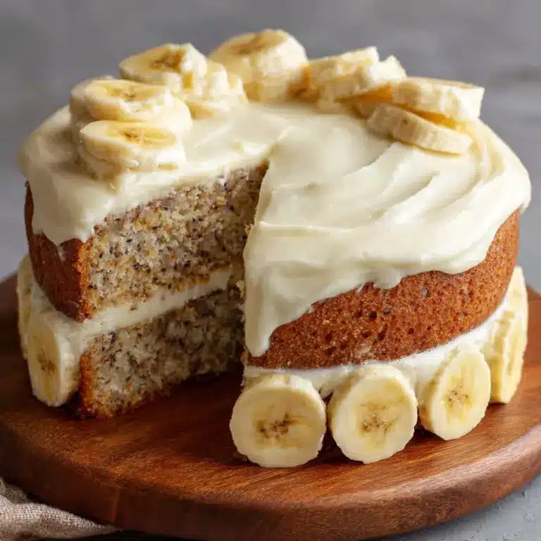 Banana Cake with Cream Cheese Frosting Recipe