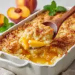 Peach Cobbler with Cake Mix Recipe