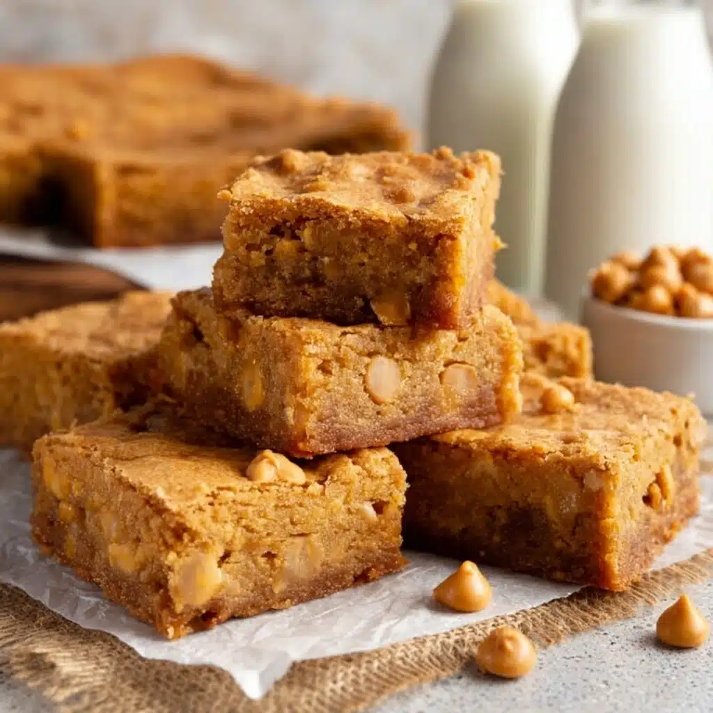 Butterscotch Blondies Recipe