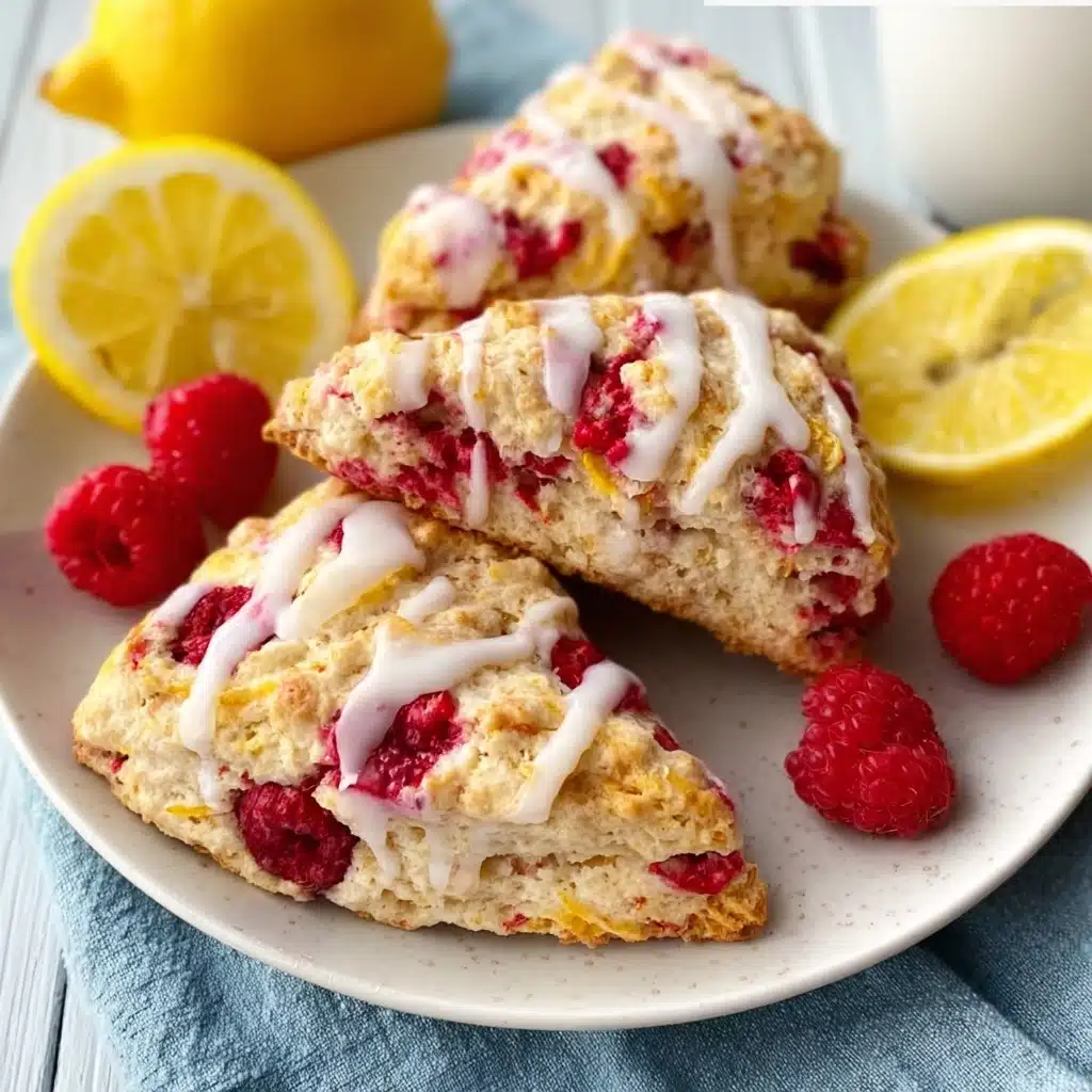 Lemon Raspberry Scones Recipe