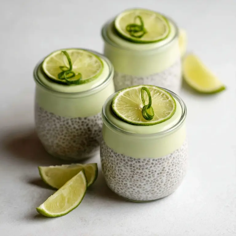 Key Lime Pie Chia Pudding Recipe