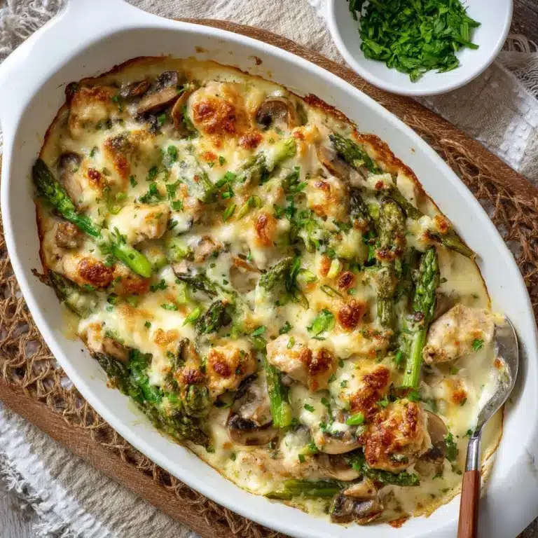 Creamy Asparagus Chicken Casserole Recipe