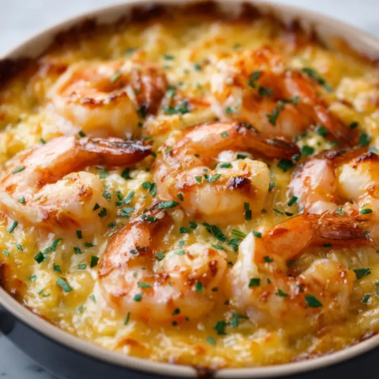 Baked Stuffed Shrimp Casserole Recipe