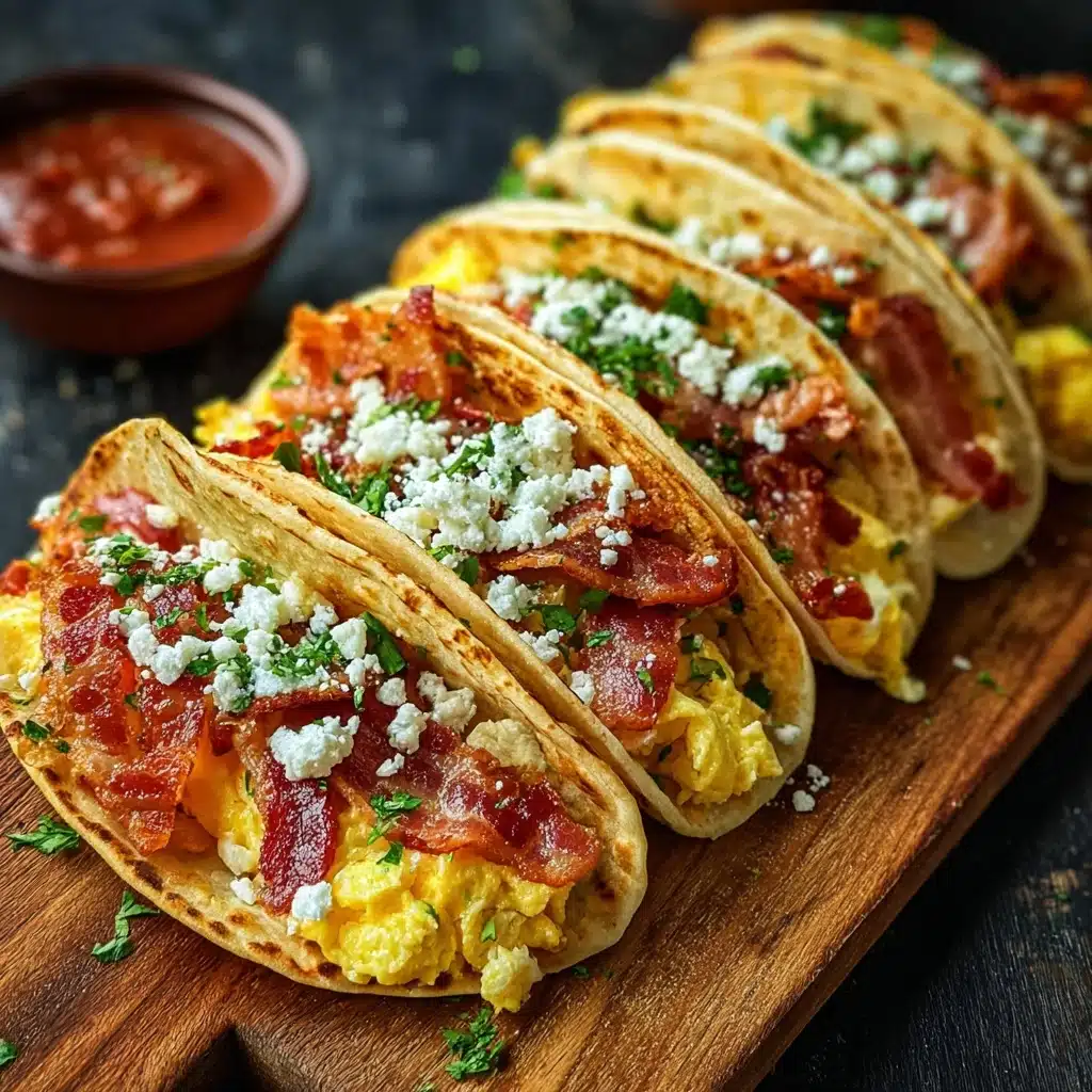 Savory Pancake Tacos Recipe - Recipe Image