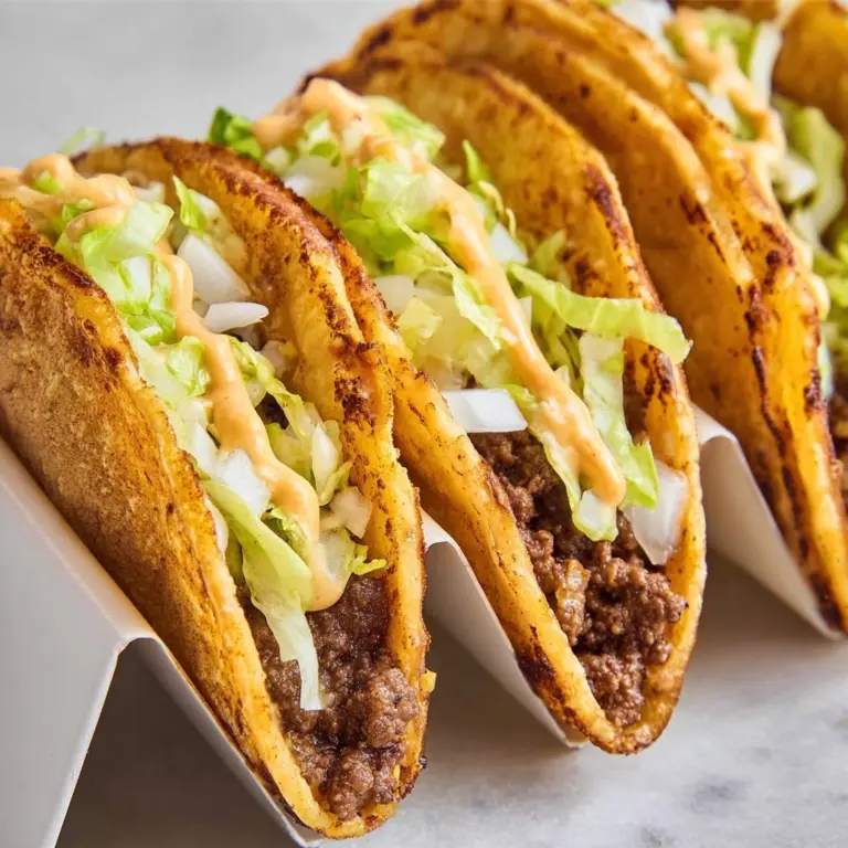 Smash Burger Tacos Recipe