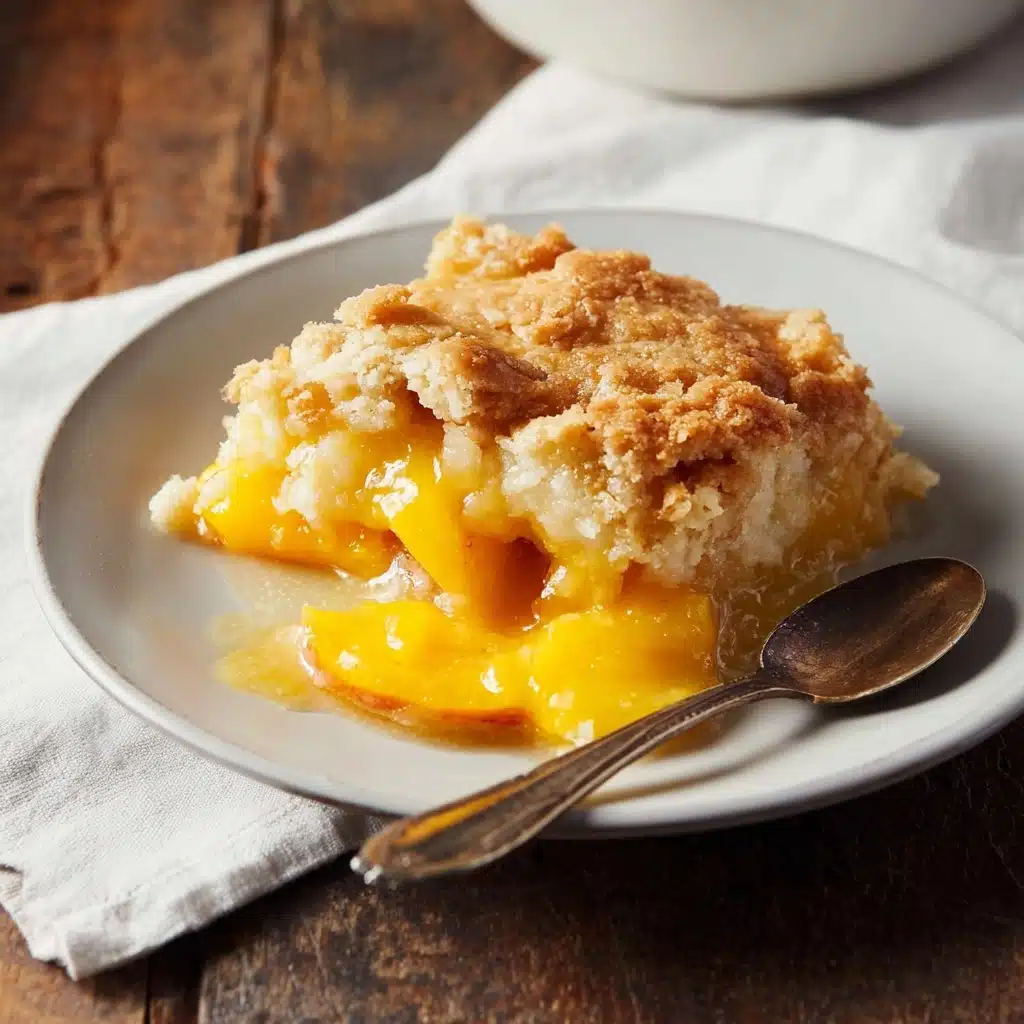 Easy Peach Cobbler Recipe - Recipe Image