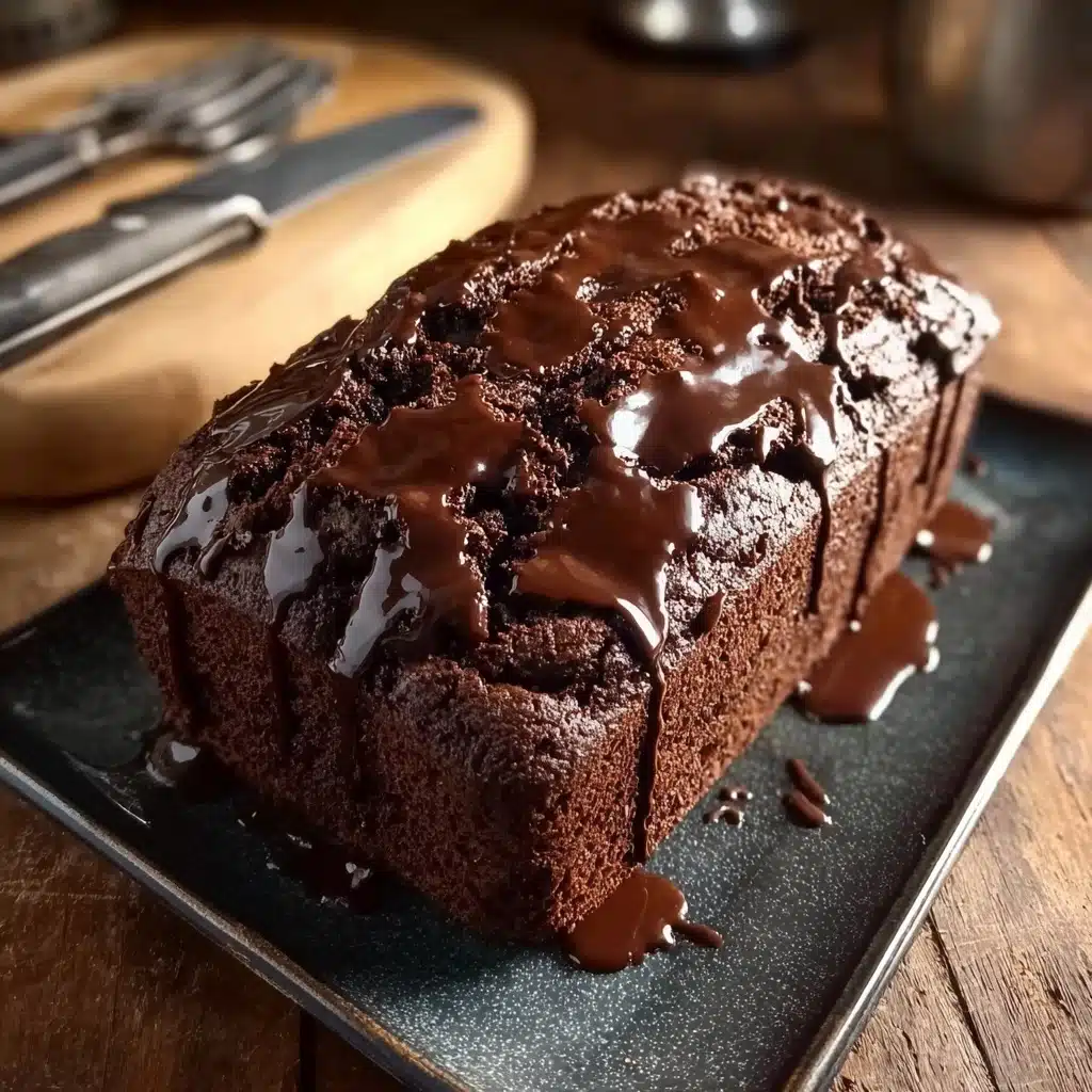 Hot Fudge Brownie Bread Recipe - Recipe Image