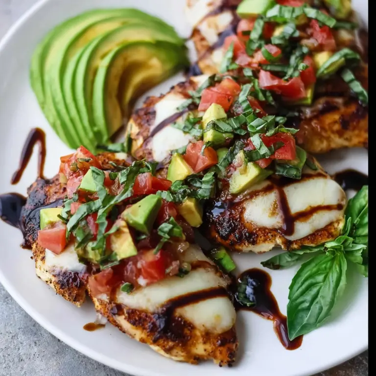 Grilled California Avocado Chicken Recipe