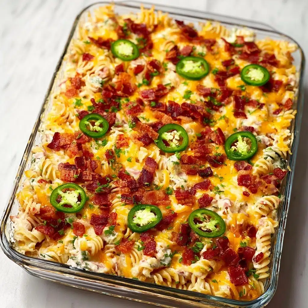 Jalapeno Popper Chicken Casserole Recipe - Recipe Image