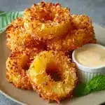 Fried Pineapple Rings Recipe