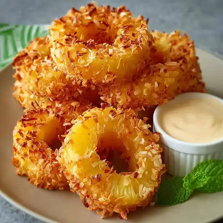 Fried Pineapple Rings Recipe