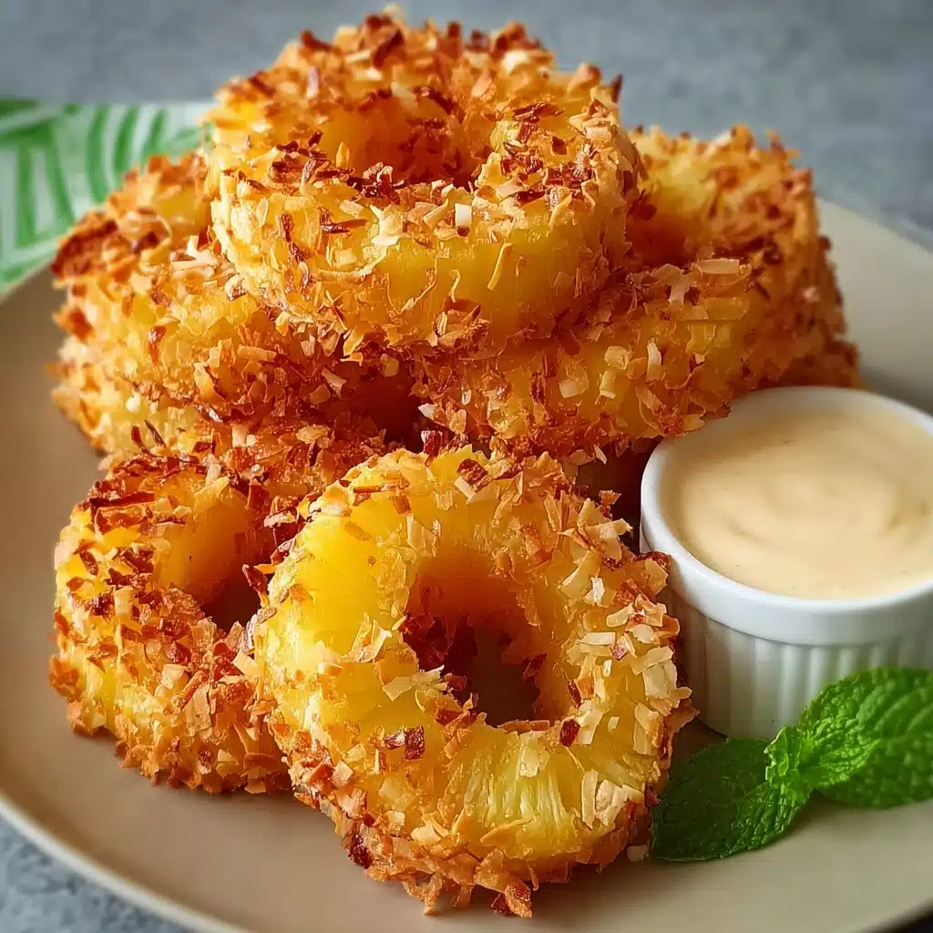 Fried Pineapple Rings Recipe