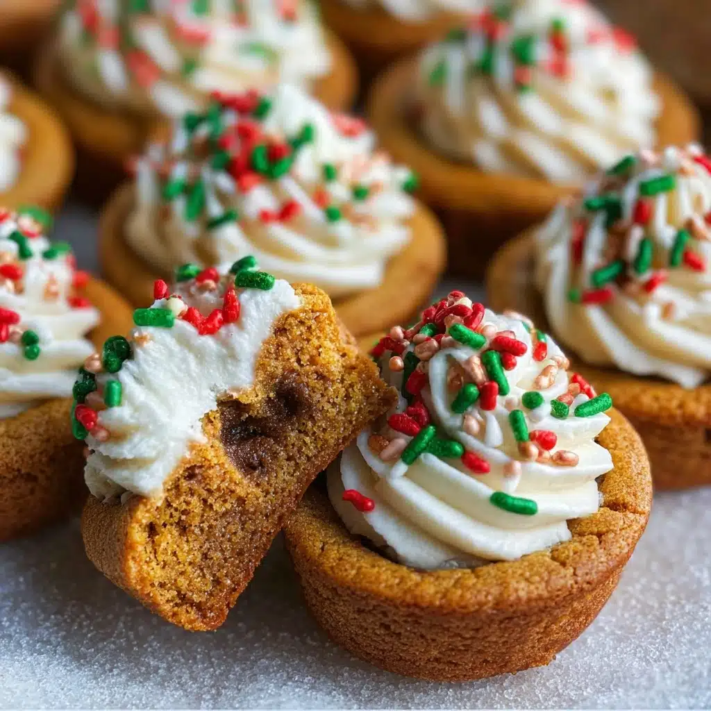 Gingerbread Cheesecake Cookies Recipe - Recipe Image