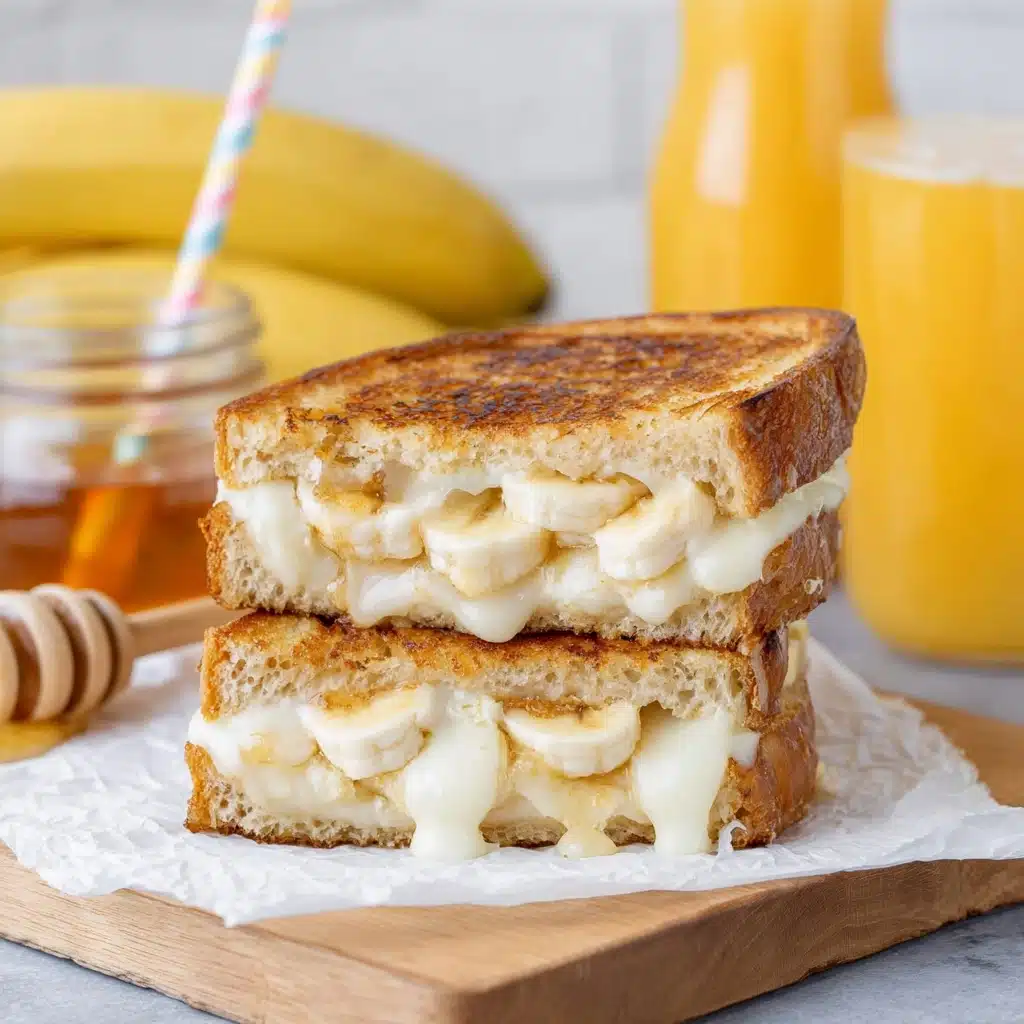 Honey Banana Grilled Cheese Sandwich Recipe - Recipe Image