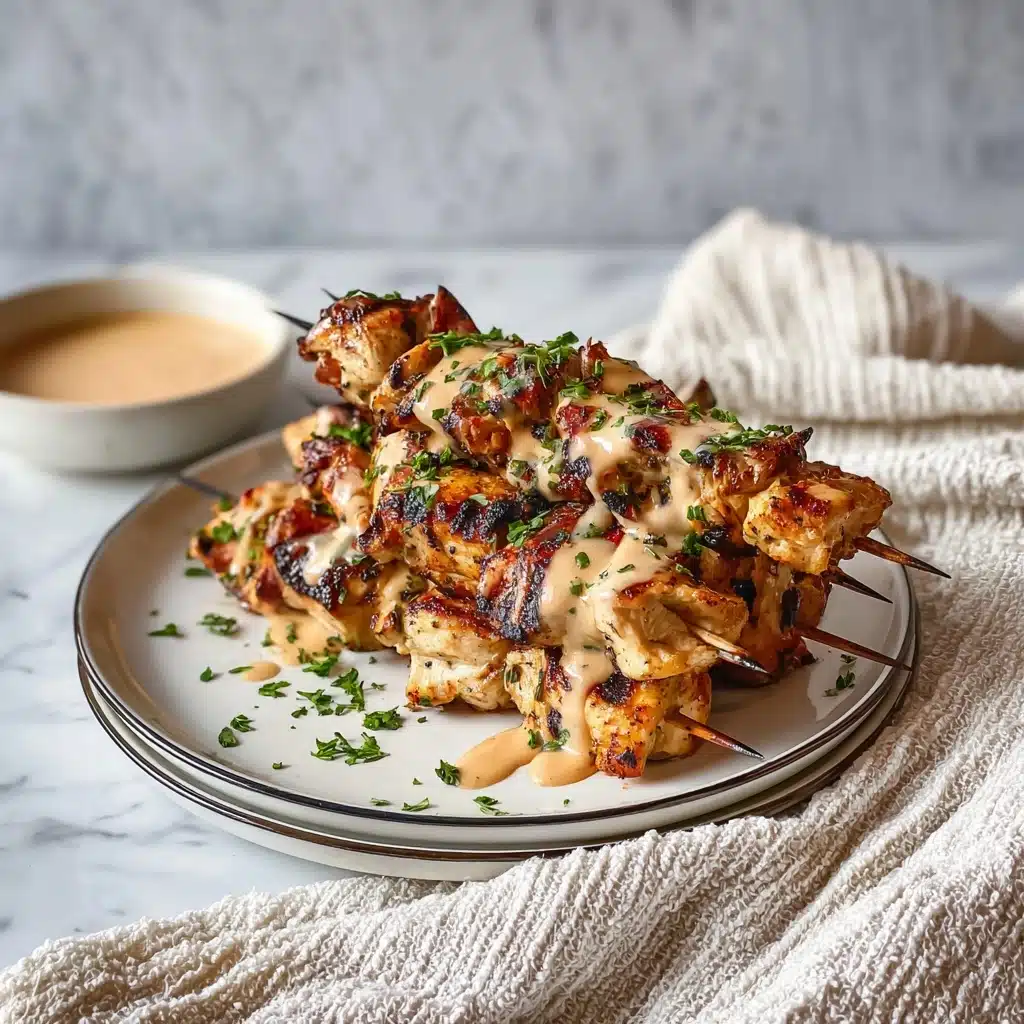 Bang Bang Chicken Skewers Recipe